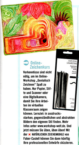 Genialisch Zeichnen in body&soul, Juni 2007