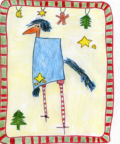 Weihnachtsvogel Monica Fischer